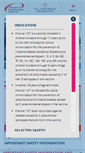 Mobile Screenshot of prevnar13.com
